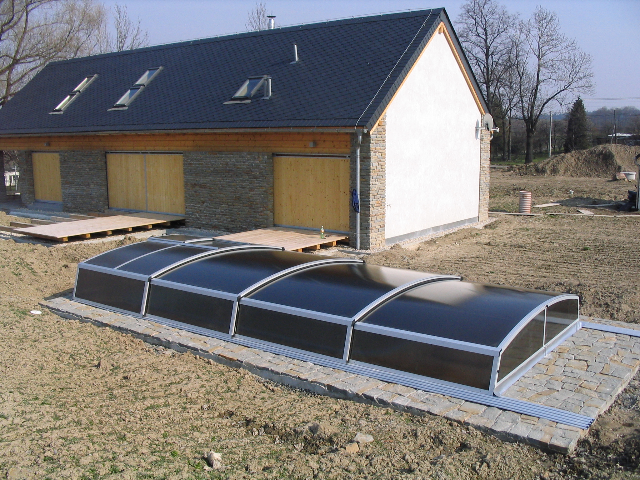 Zadaszenie basenowe model K2 10 Máme pro vás dlouhé léto | Dlouheleto.pl