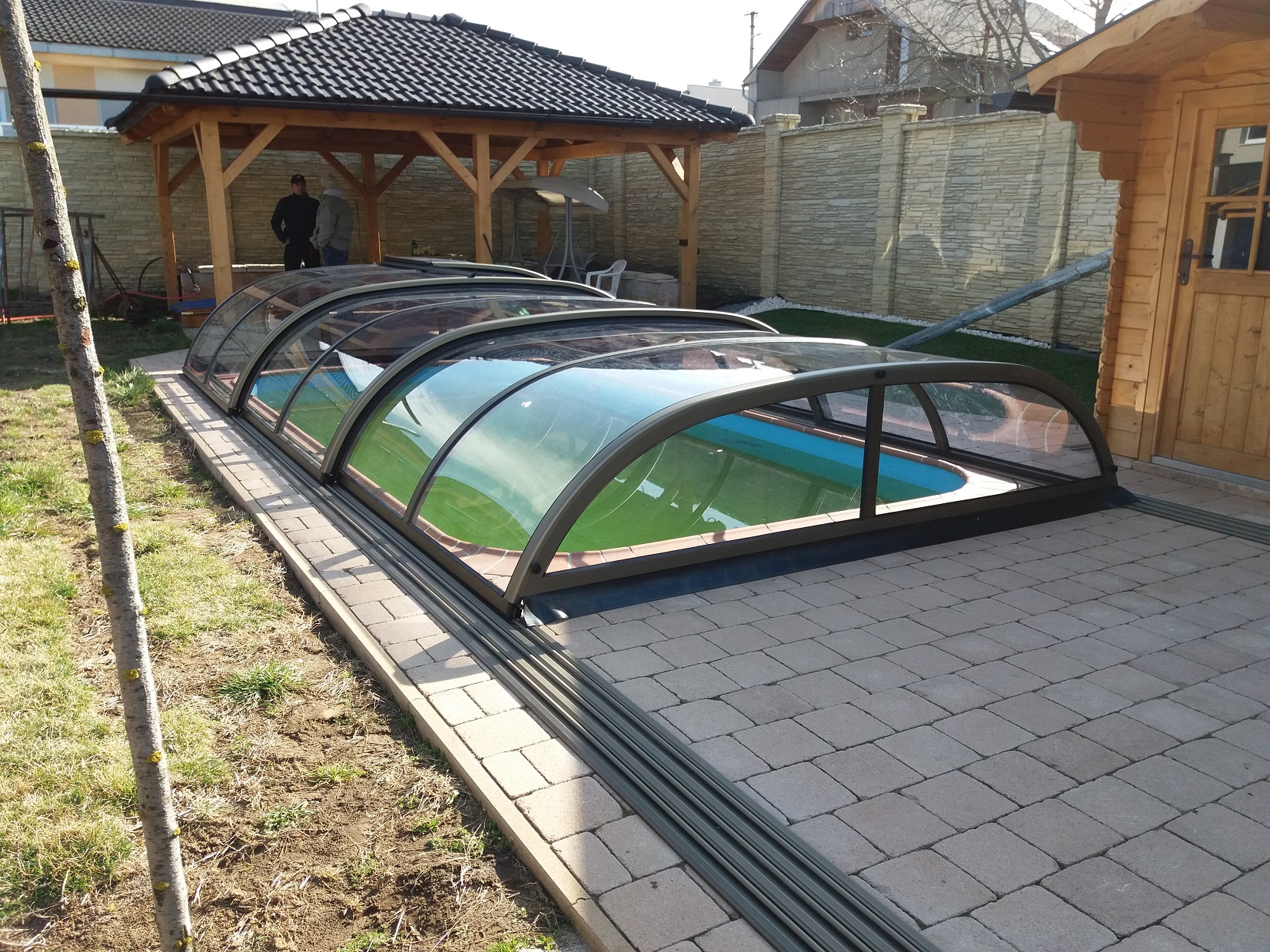 Zadaszenie basenowe model K3 10 Máme pro vás dlouhé léto | Dlouheleto.pl